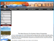 Tablet Screenshot of highsierrarealty.com